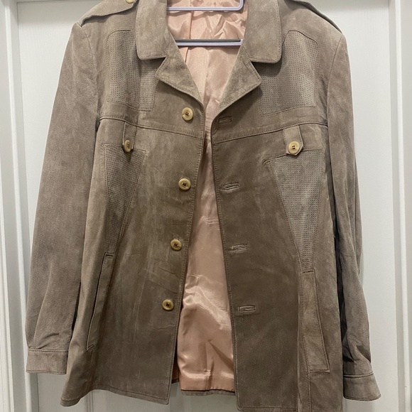 Montreal Leather Garment Jacket, Size 42, Vintage - Picture 2 of 10